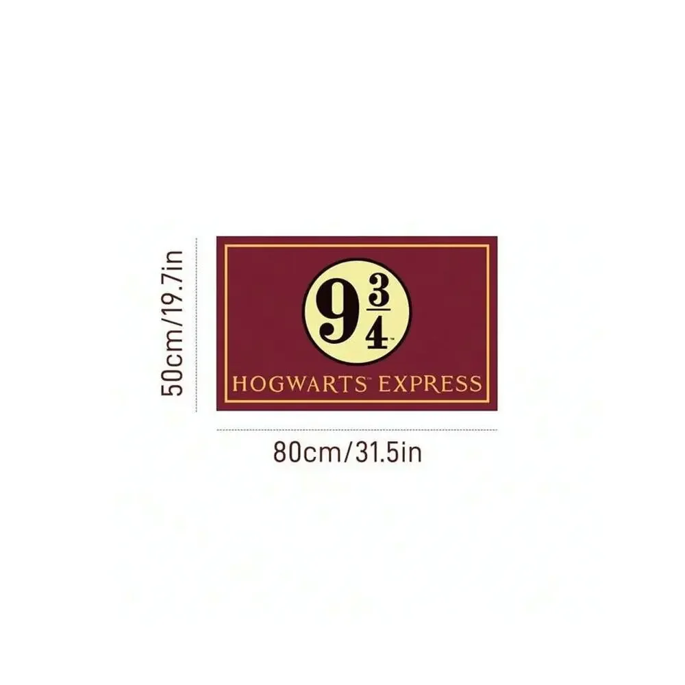 Official Harry Potter Platform 9 3/4 Hogwarts Express Carpet, Doormat